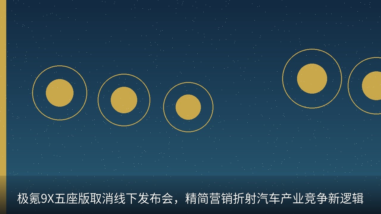 极氪9X五座版取消线下发布会，精简营销折射汽车产业竞争新逻辑