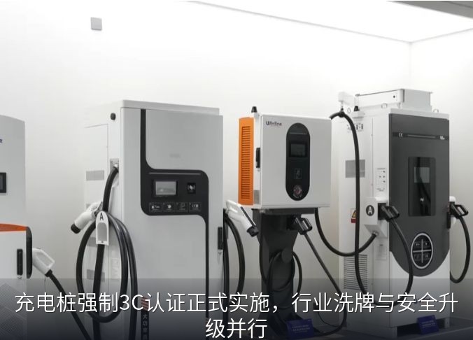 充电桩强制3C认证正式实施，行业洗牌与安全升级并行