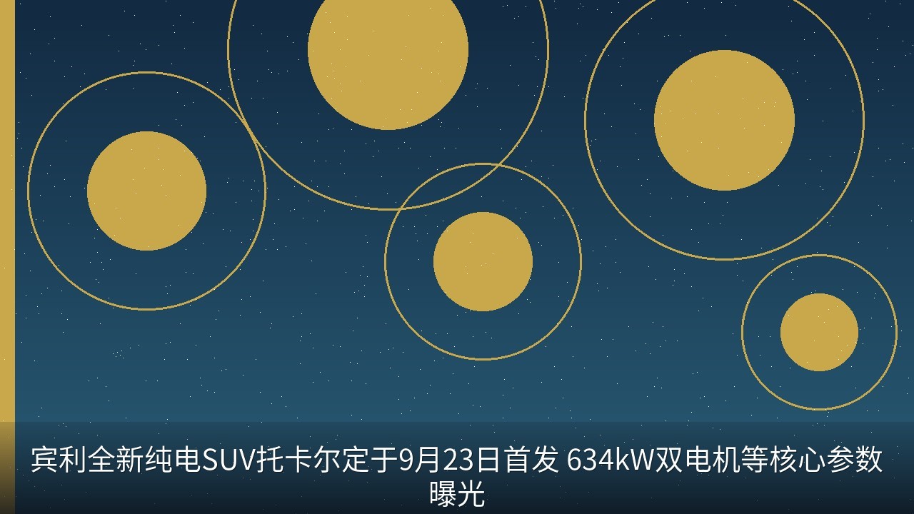 宾利全新纯电SUV托卡尔定于9月23日首发 634kW双电机等核心参数曝光