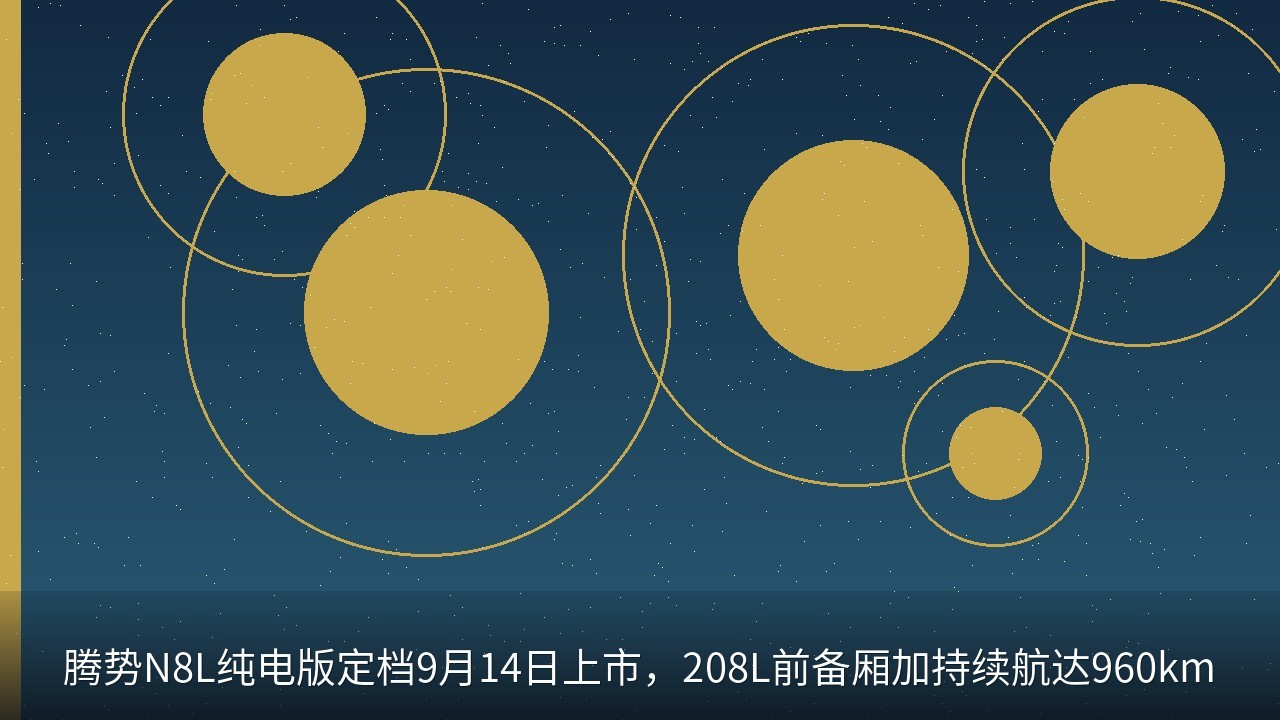 腾势N8L纯电版定档9月14日上市，208L前备厢加持续航达960km